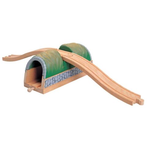 Maxim Wooden tunnel with overpass