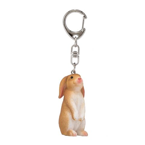 Mojo Rabbit standing key ring