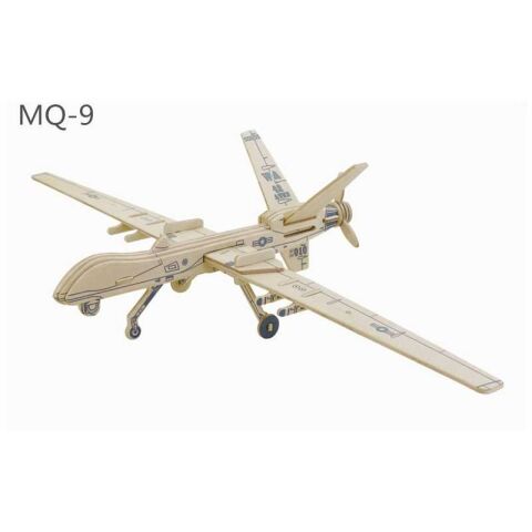 RoboTime 3D wooden puzzle American drone MQ9