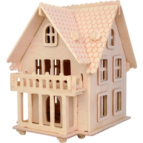 Woodcraft Wooden 3D Puzzle European Villa B