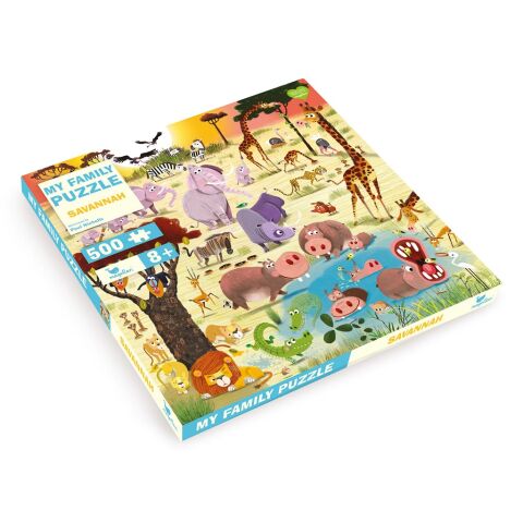 Magellan Family Puzzle Savana 500 pieces