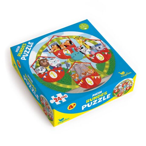 Magellan Round Puzzle Animals on a Ferris Wheel