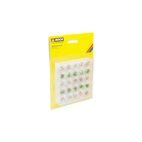 Noch PROFI Grass tuft with stones set of 25 pcs