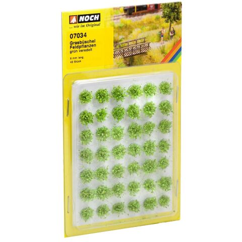 Noch Grass Bunch Field Plants Mini Set 42 pcs