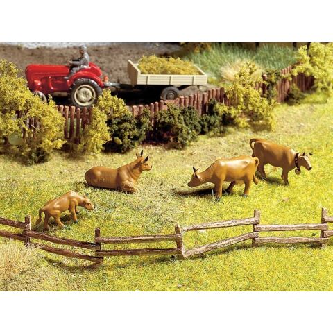 Noch Pasture Fence Set 100 cm 12 pcs