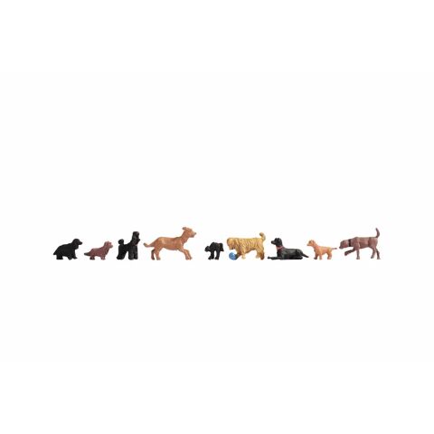 Noch Figure Set Dogs and Cat