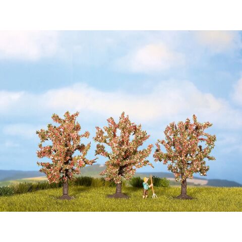Noch Fruit Tree Blooming Rose Set of 3 pcs