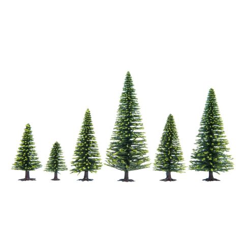 Noch Spruce Extra Tall Set of 10 pcs