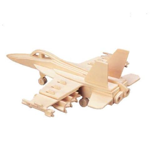 Woodcraft Wooden 3D Fighter Puzzle