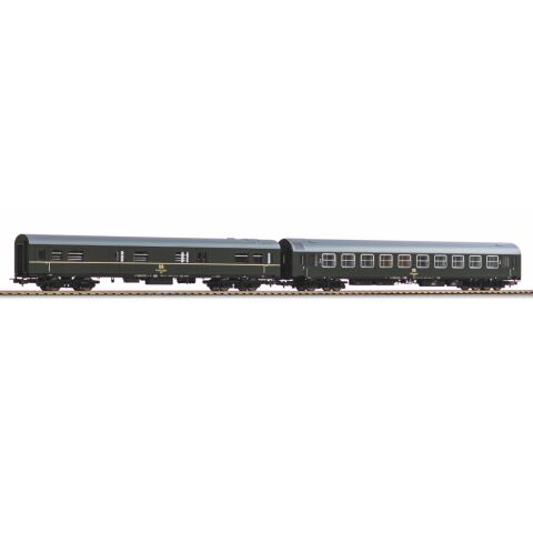 Piko Passenger and luggage wagon set Bme and Dgse DR IV - 58246