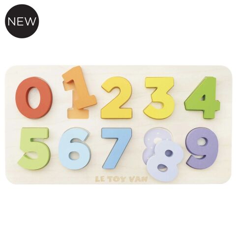 Le Toy Van Insert puzzle with numbers