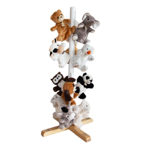 Doudou Wooden display for hanging puppets 108 cm