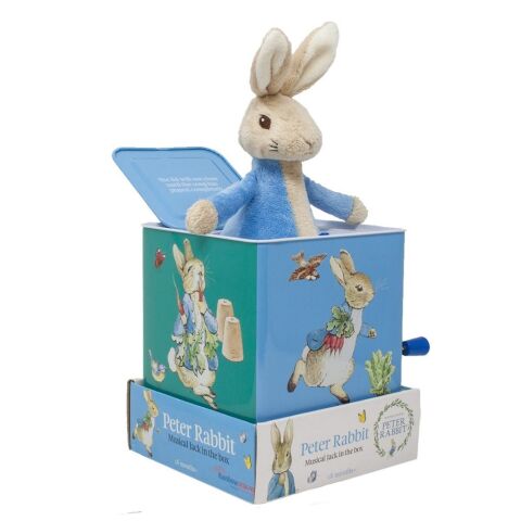Rainbow Rabbit Peter in magic box
