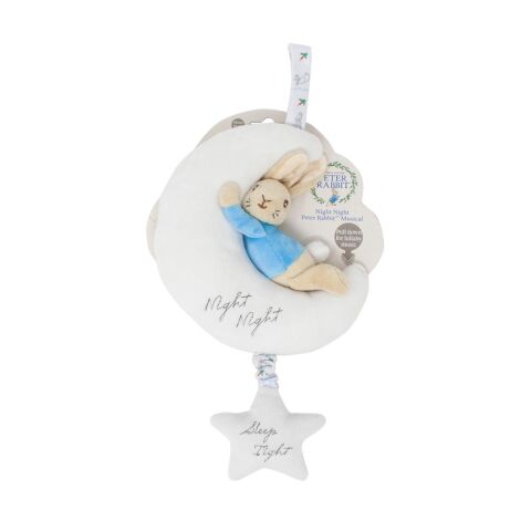 Rainbow Plush Playing Rabbit Peter Goodnight
