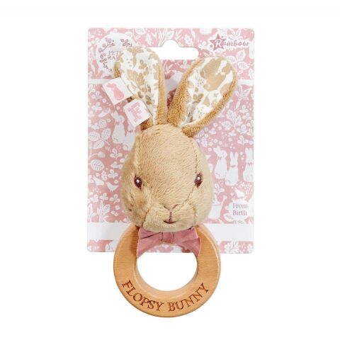 Rainbow Rattle Rabbit Flopsy