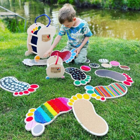 Profedu Set of sensory tracks and circles I