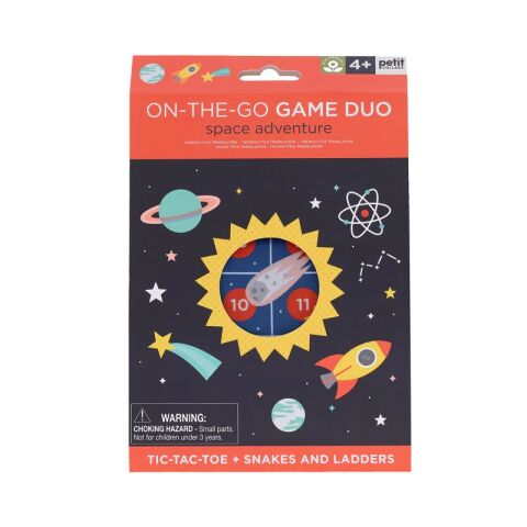 Petit Collage Travel Game 2 in 1 Space Adventure