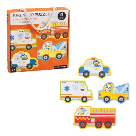 Petit Collage Puzzle Rescue Vehicle
