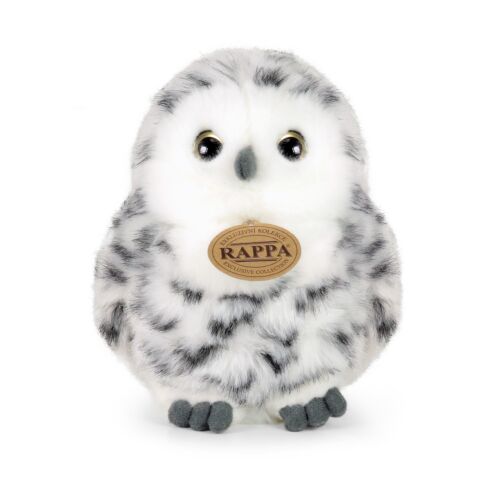 Rappa Stuffed owl brindle 17 cm ECO-FRIENDLY