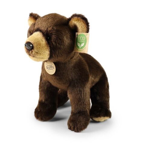 Rappa Plush bear sitting 25 cm ECO-FRIENDLY