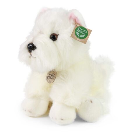 Rappa Plush dog sitting 30 cm ECO-FRIENDLY