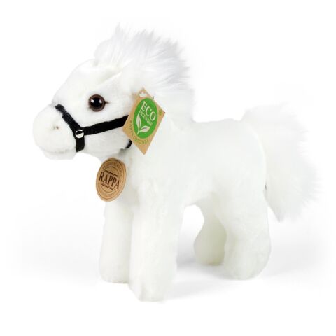 Rappa Plush horse white 18 cm ECO-FRIENDLY