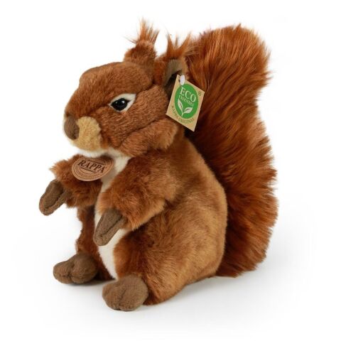 Rappa Plush squirrel 21 cm ECO-FRIENDLY
