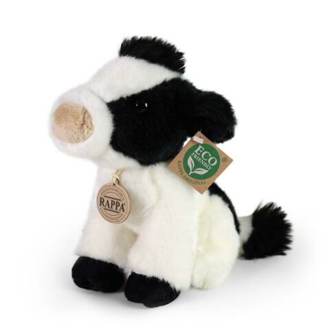 Rappa Plush cow sitting 18 cm ECO-FRIENDLY