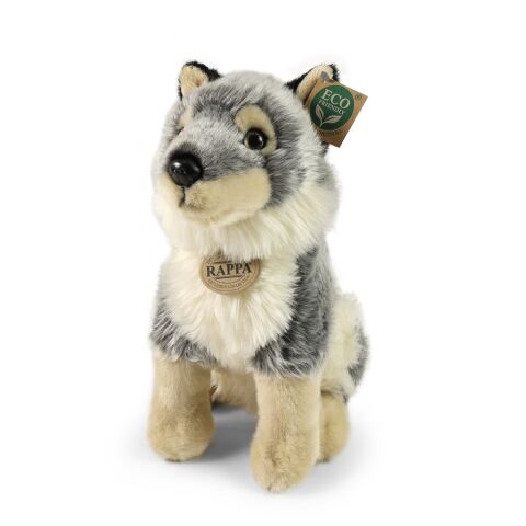Rappa Plush wolf 28 cm ECO-FRIENDLY