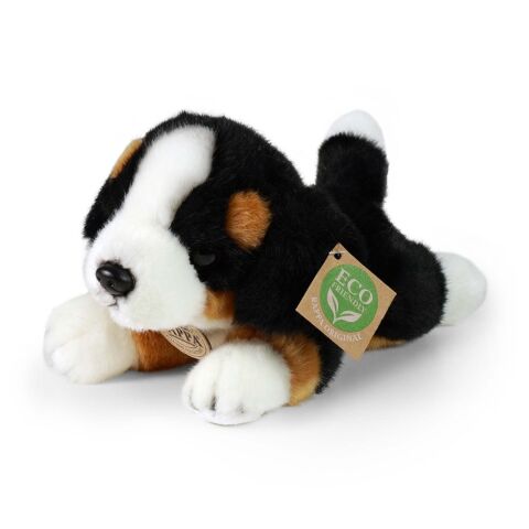 Rappa Plush Bernese Mountain Dog lying 20 cm ECO-FRIENDLY