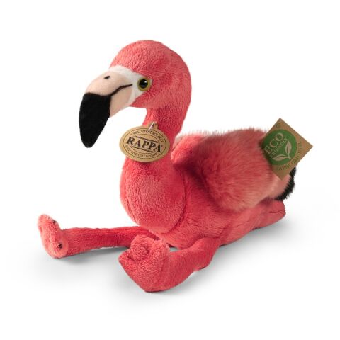 Rappa Plush bird flamingo 23 cm ECO-FRIENDLY