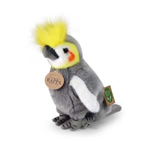 Rappa Plush parrot crested cockatiel 18 cm ECO-FRIENDLY