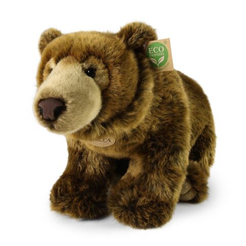 Rappa Plush brown bear 47 cm ECO-FRIENDLY