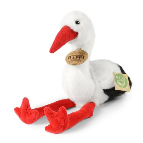 Rappa Plush stork 20 cm ECO-FRIENDLY