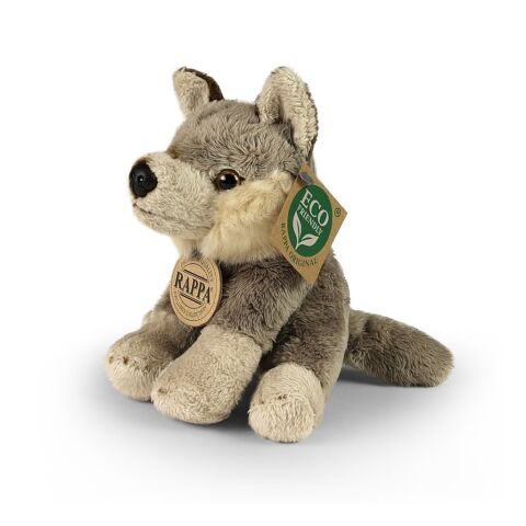 Rappa Plush wolf 13 cm ECO-FRIENDLY