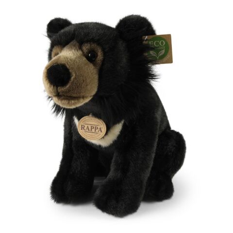 Rappa Plush Asiatic Black Bear 32 cm ECO-FRIENDLY