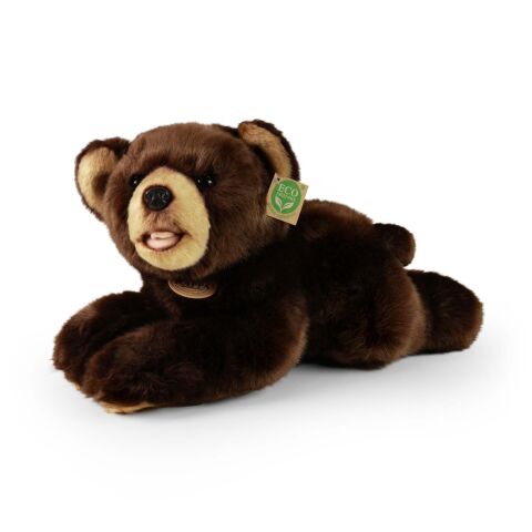 Rappa Plush bear lying 32 cm ECO-FRIENDLY