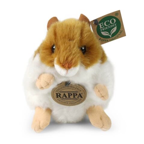 Rappa Plush hamster 13 cm ECO-FRIENDLY