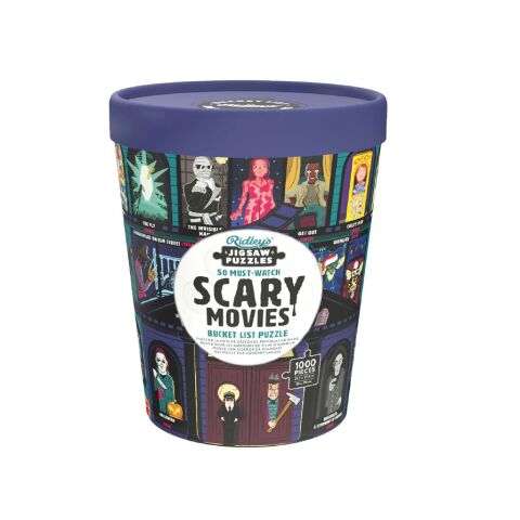 Ridley's Games Puzzle 50 Scary Movies 1000 pieces