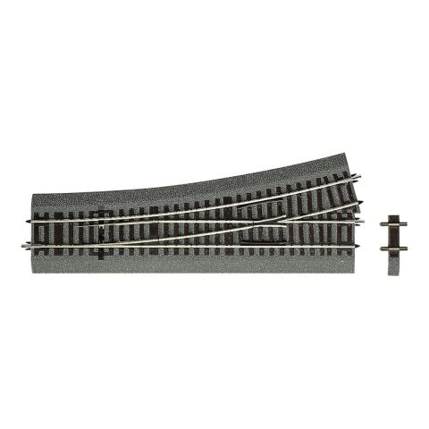 Roco Line Switch WL15 single left with base - 42534