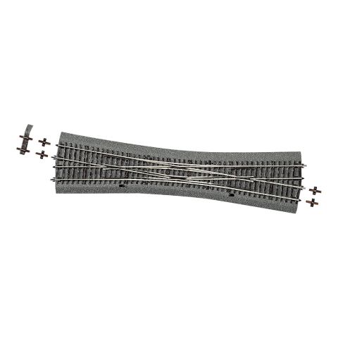 Roco Line DKW10 intersection switch with base - 42549