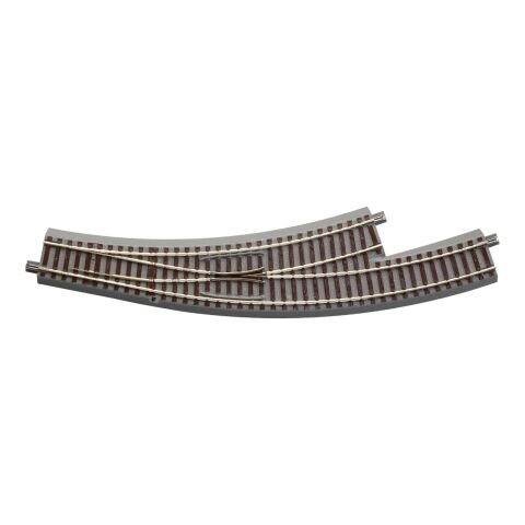 Roco Geoline Switch R3/4 arched left with base - 61154