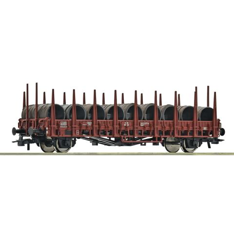 Roco Stake Wagon Kbms 440 with Steel Stakes DB - 6600268