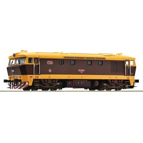 Roco Diesel locomotive 752 068-7, ČSD/ČD Bardotka - 7300026