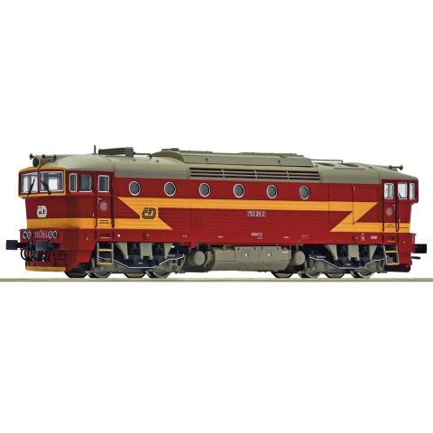 Roco Diesel locomotive 753 211-2 ČD Brejlovec - 7300088