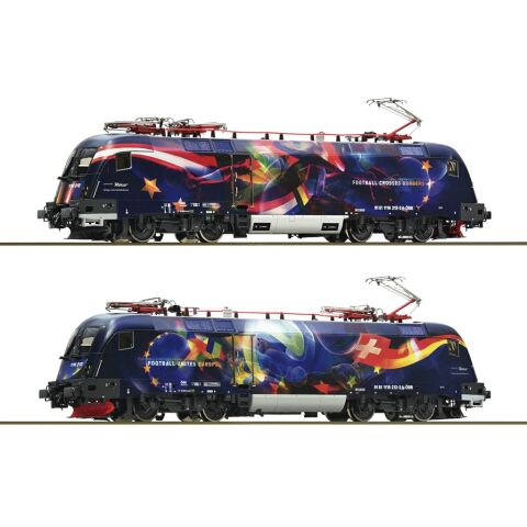 Roco Electric locomotive Rh 1116 Football Connects Europe, ÖBB, digital - 7510062