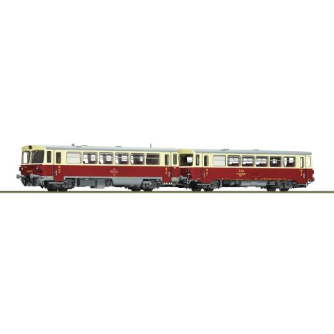 Roco Diesel Railcar M 152 0059 with Trailer Coach Blm ČSD - 7780001