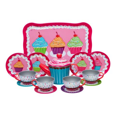 Schylling Tea set decorated muffins