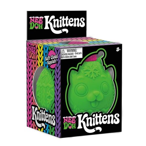 Schylling NeeDoh Knittens Soft Stress Cat