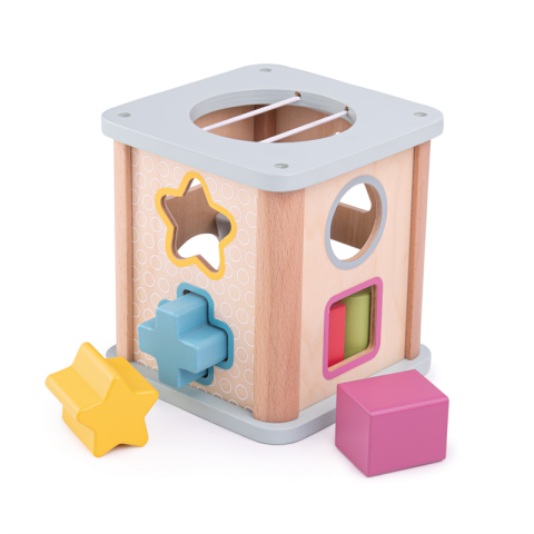 Bigjigs Toys Motor cube blue